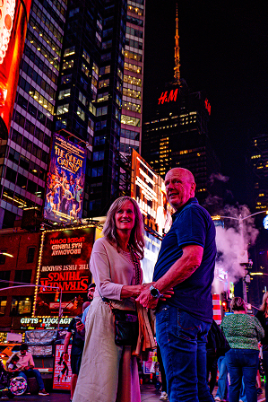 Street photography scene